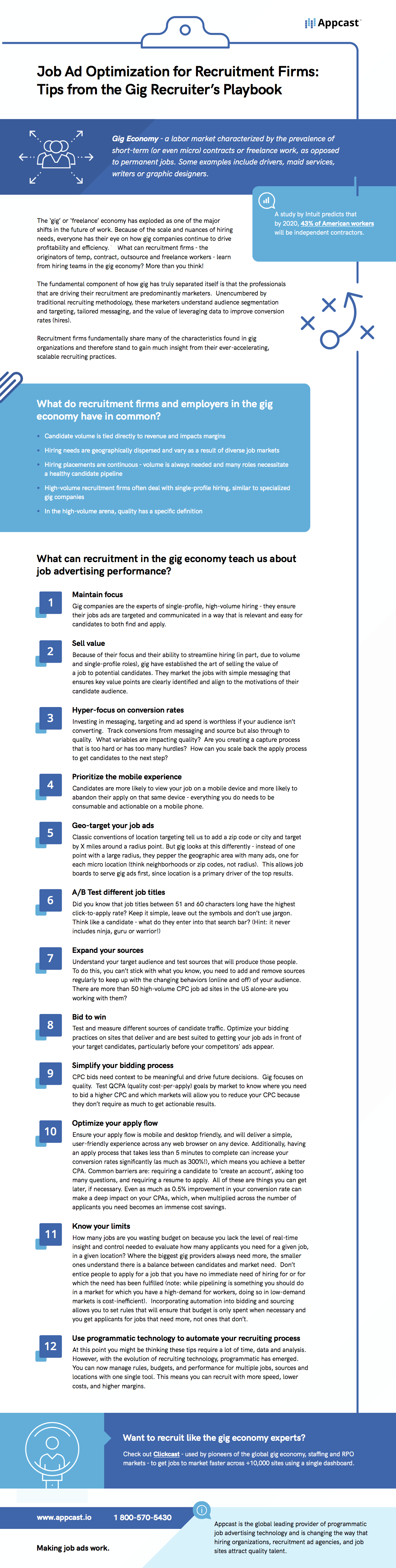 Tips From the Gig Recruiters Playbook