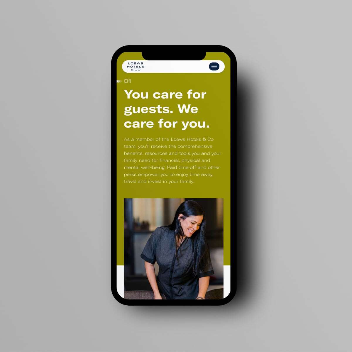 Appcast Brand and Creative career site for Loews Hotels