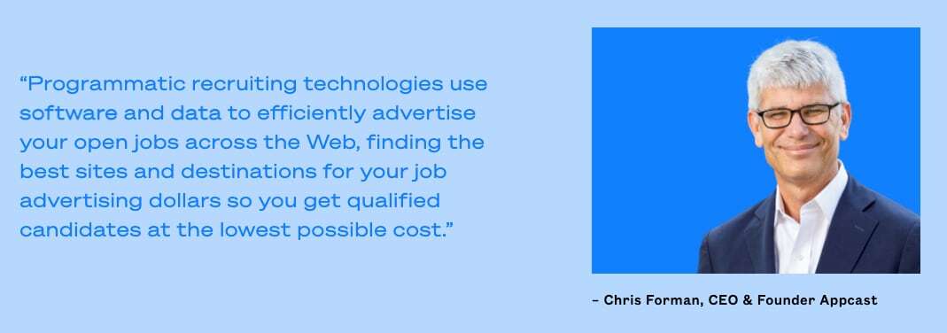 What is Programmatic? Chris Forman Quote