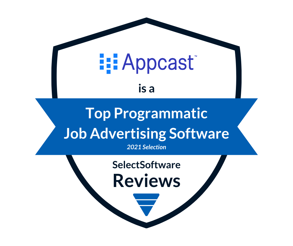 2021 SelectSoftware Awards Programmatic Job Advertising Software Appcast
