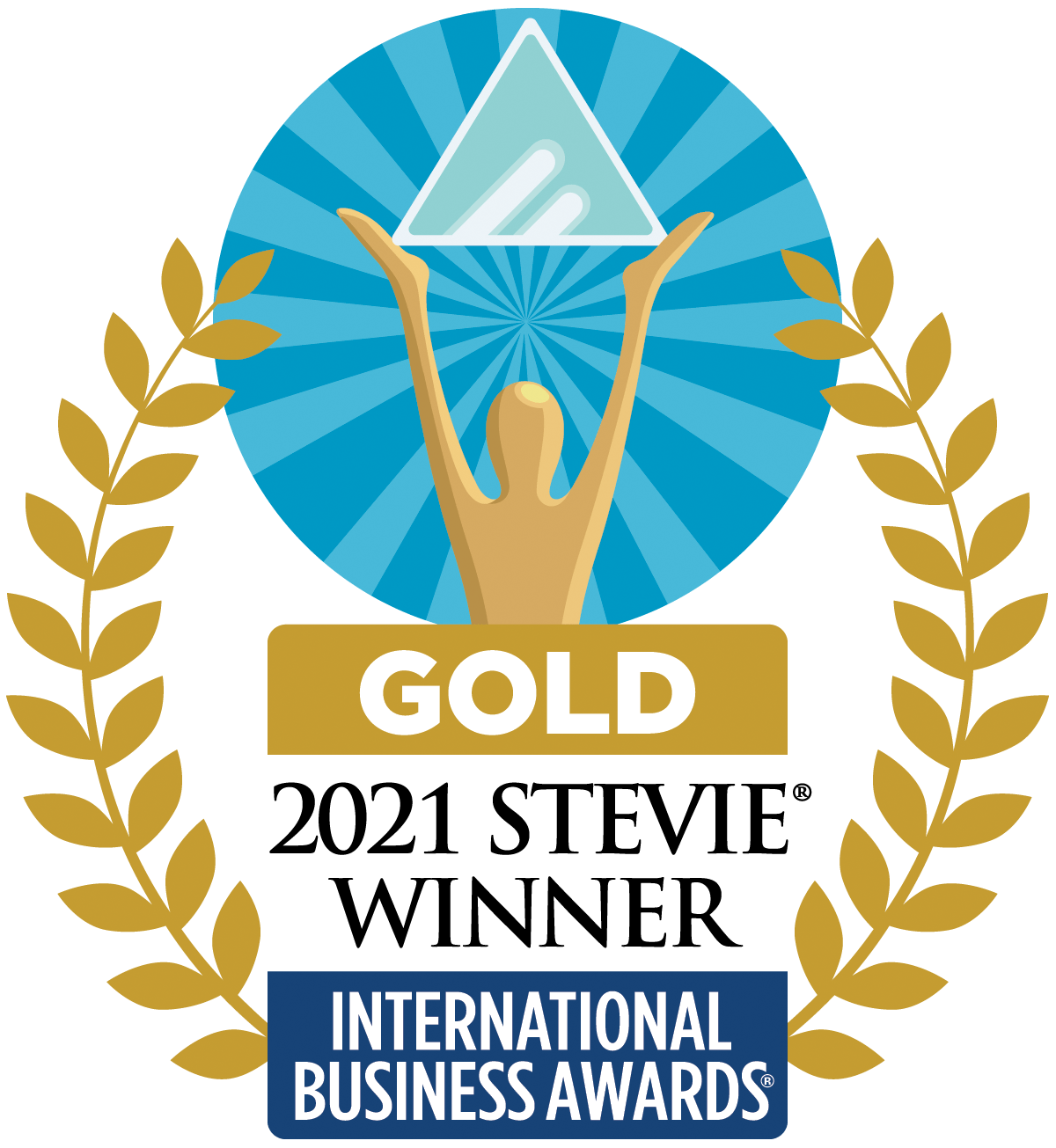2021 Stevie International Business Awards Gold Winner